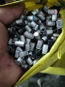 出售电解电容固态铝壳，现货10吨，广东汕头提货