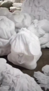 辽宁长期出售涤纶废布，可造粒，拉丝料！