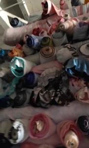 江苏出一批牛奶绒法兰绒印花小卷，看上的联系！