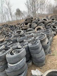 常年供应切割好的纯小钢丝轮胎，现货50多吨