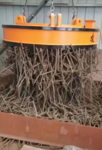 专业销售强磁吸盘,机械爪,钢筋切粒机,永磁发电机等各种废钢设备