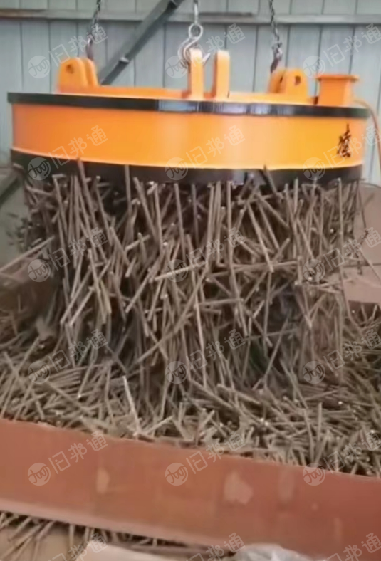 专业销售强磁吸盘,机械爪,钢筋切粒机,永磁发电机等各种废钢设备