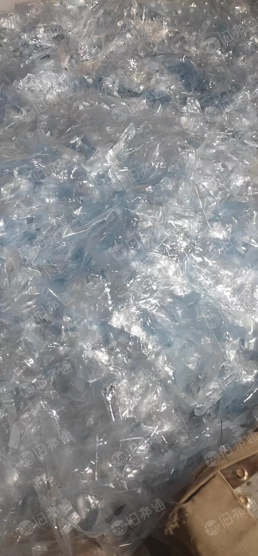 出售透明软质PVC破碎料,干净的全新刀裁料