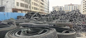 出售切割好轿车胎，小钢丝胎，现货几十吨