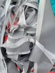 出售PVC游艇革边角料，杂色白色都有