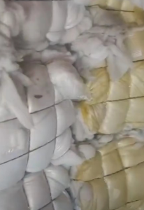 长期大量出售丝棉下脚料，丝绵