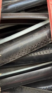 出售PE交联电缆皮，黑白夹心海缆皮