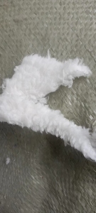 出售白色涤纶拉丝料