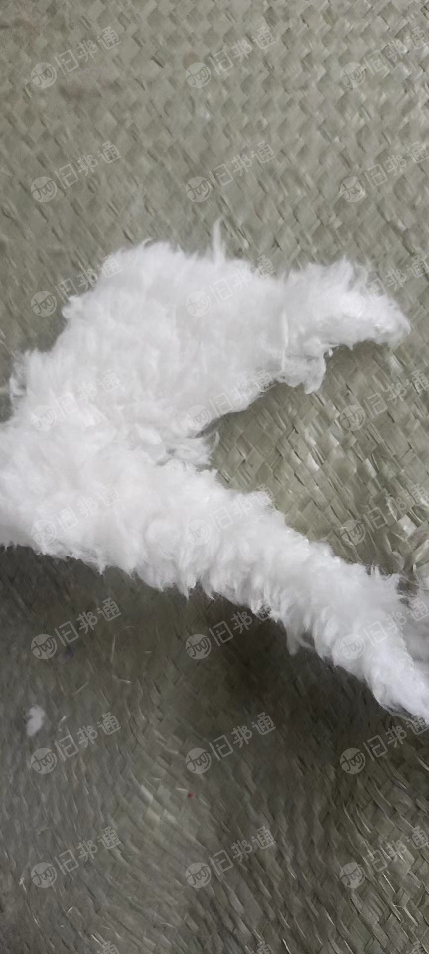 出售白色涤纶拉丝料