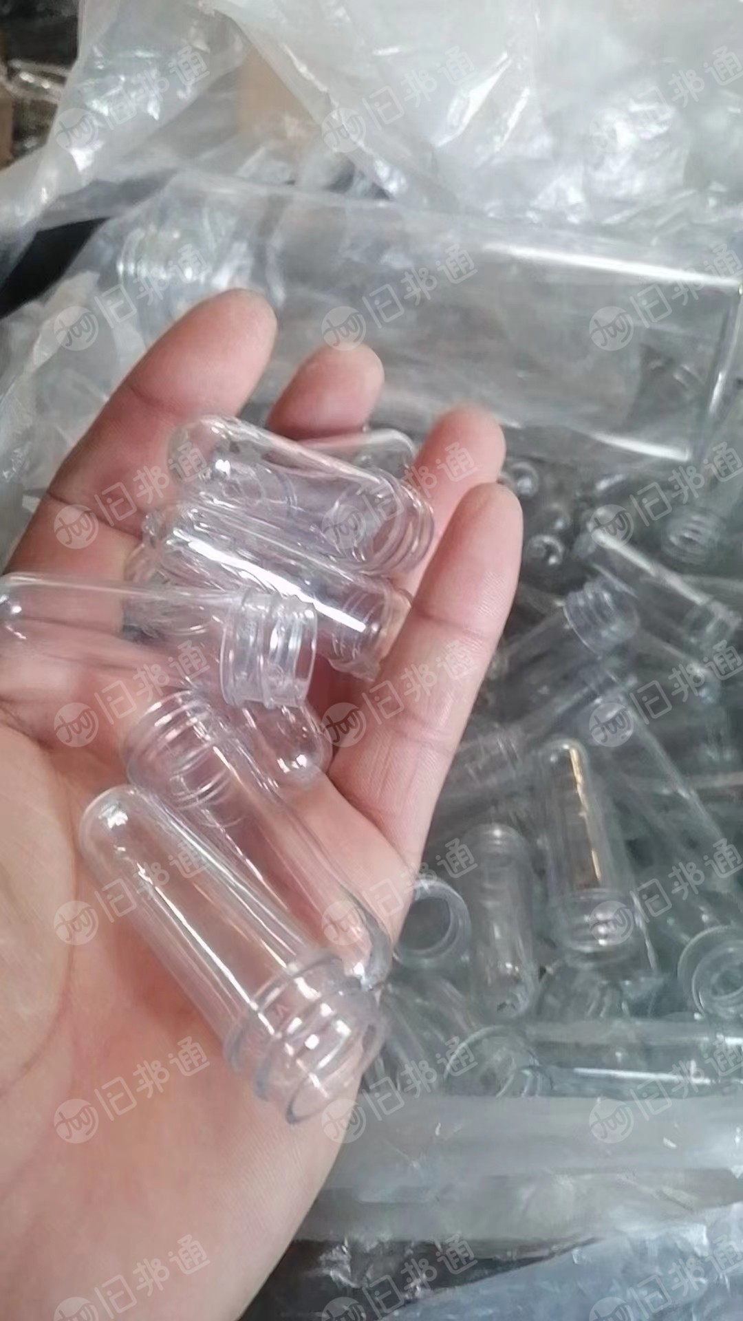 大量收购pet吸塑片,管坯,瓶胚,透明料