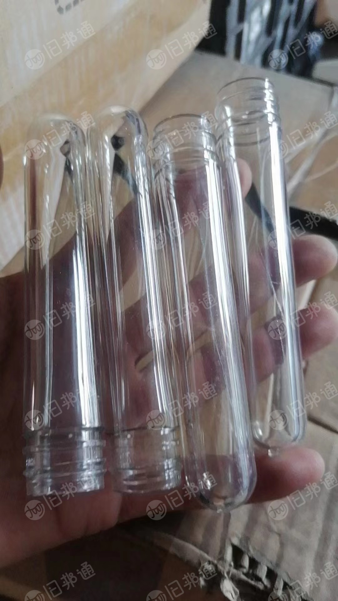 大量收购pet吸塑片,管坯,瓶胚,透明料