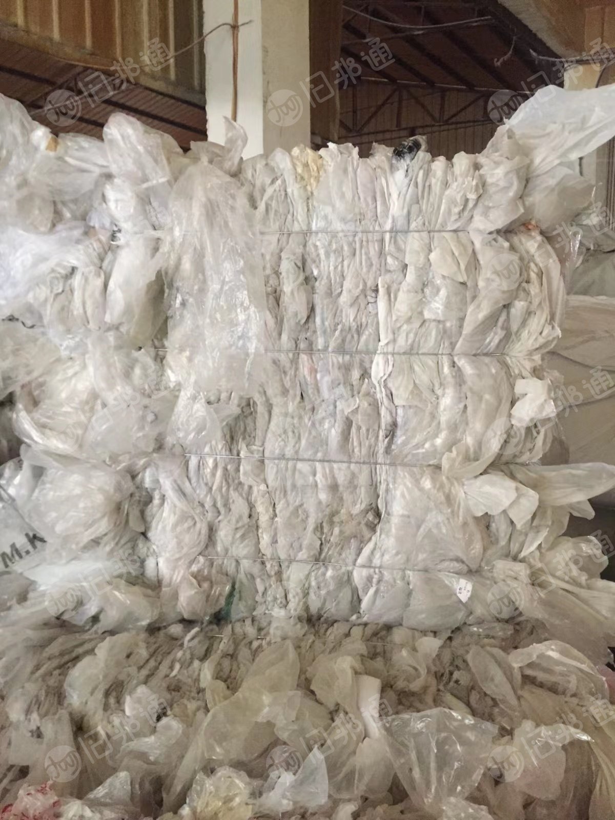 大量回收干造高压膜,LDPE薄膜,一级二级料