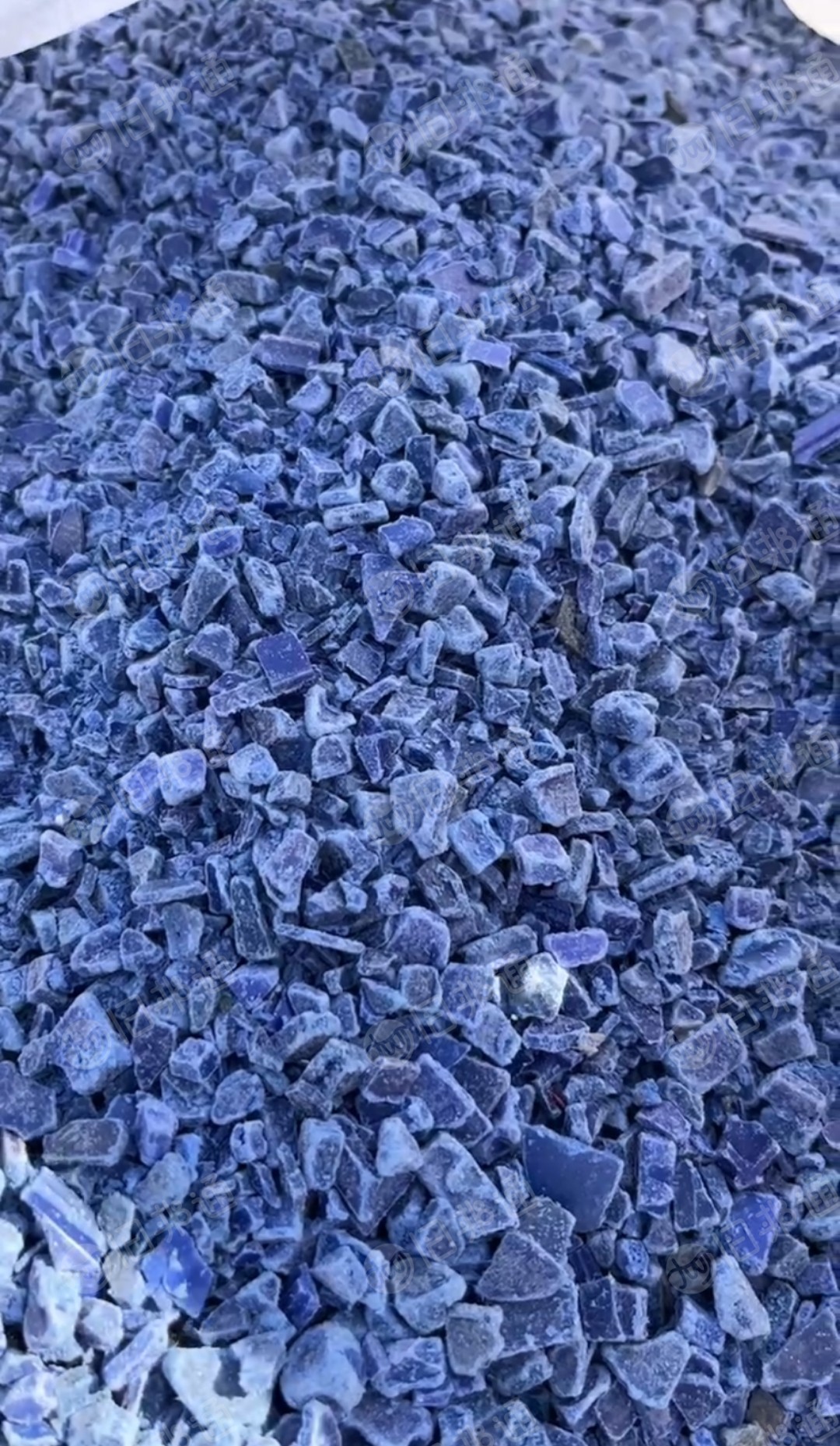 出售水果筐破碎料,瓷白蓝色黑色都有
