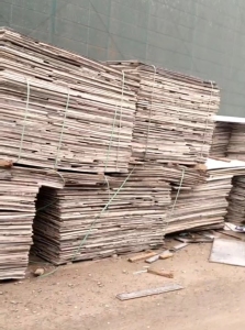 出售PP中空板废料，PP塑料建筑模板，现货100多吨