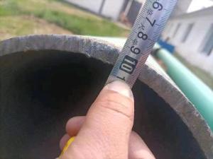 出售天然气管道，直径16cm、27cm，厚度0.8cm、1cm，现货60吨，长期有货