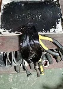 常年出售优质黑长丝泡泡料，摩擦料，仿大化中化可用等