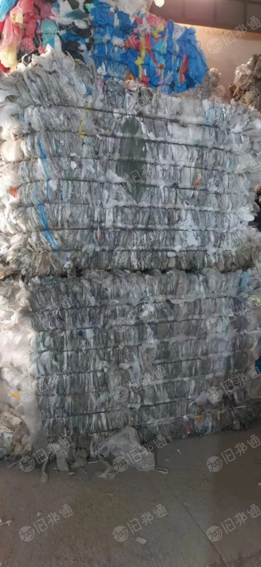 常年出售低压水洗膜废料,经过人工分拣