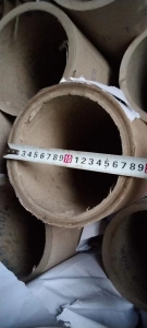 出售二手纸管，直径18cm，厚度1.5cm，长度169cm，现货10来吨，湖南岳阳提货