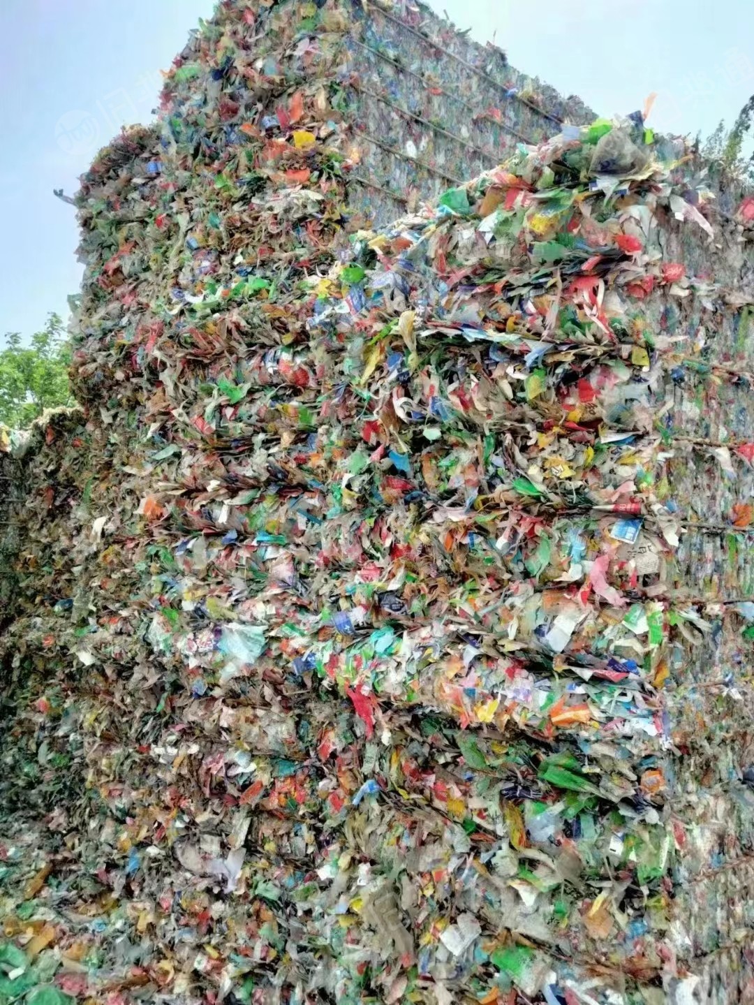 大量回收商标纸压包料,矿泉水瓶商标纸,装车打款