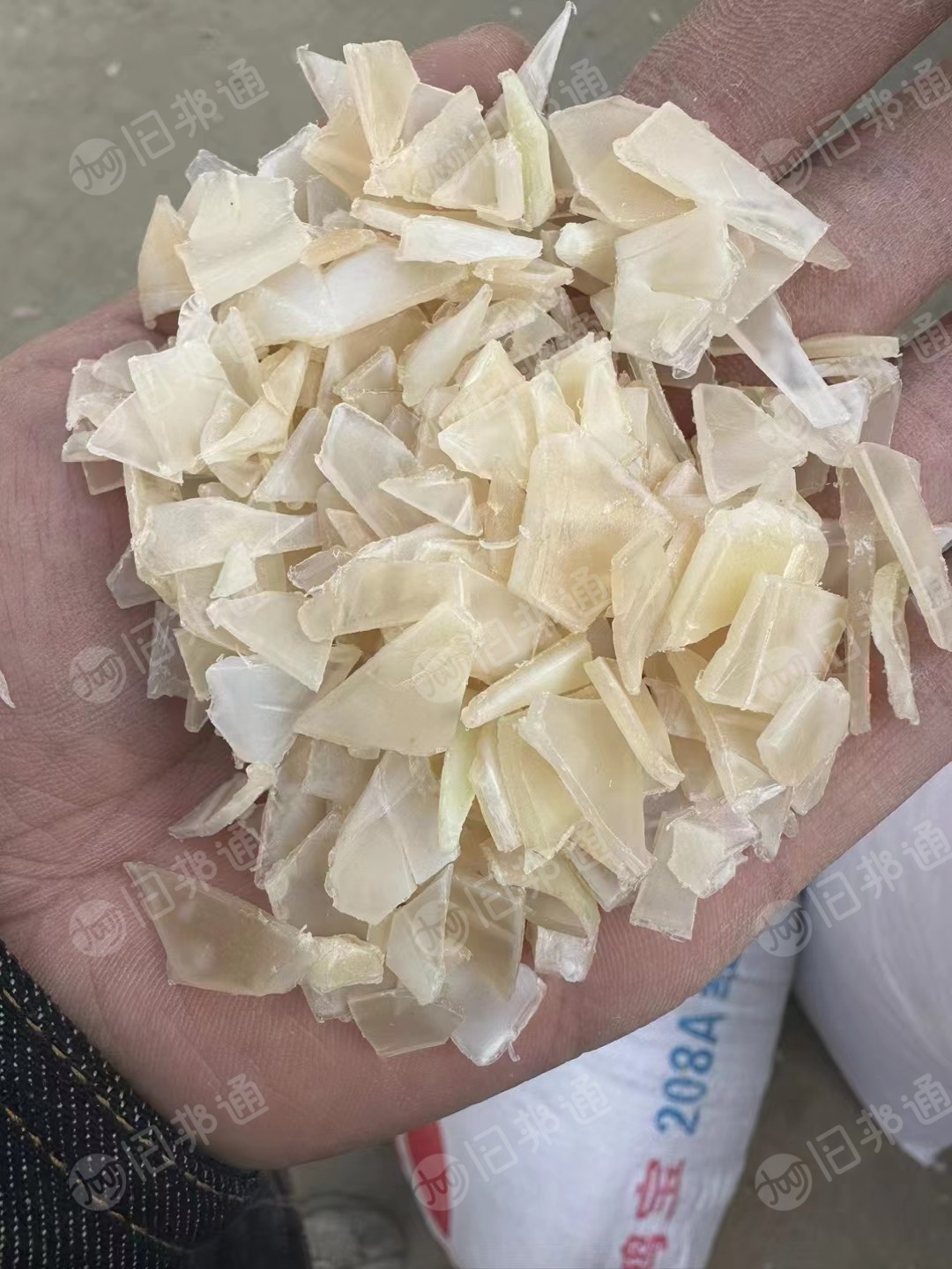 出售PP蘑菇瓶破碎料,干净无杂质,纯干,直接上机