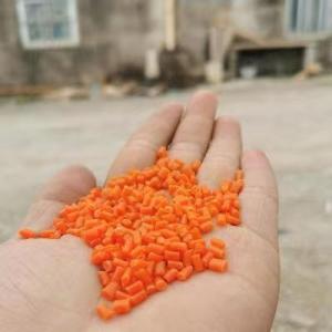 常年供应MPP电力管颗粒，橘红色MPP再生颗粒