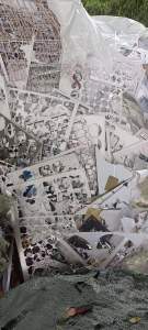 长期收购带双面胶的亚克力废料，亚克力胶水料