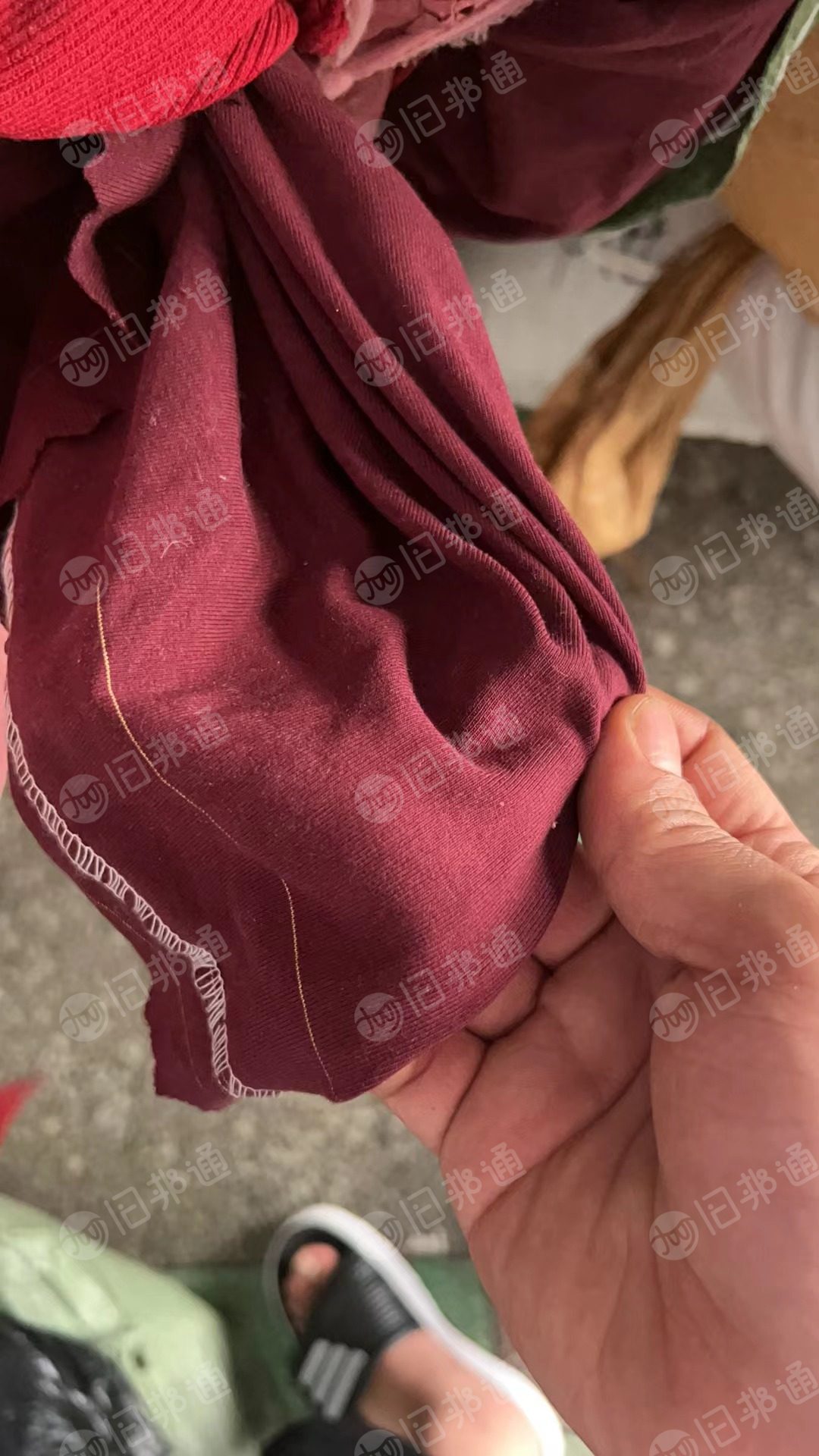 长期出售大布块,针织的半棉的、废布