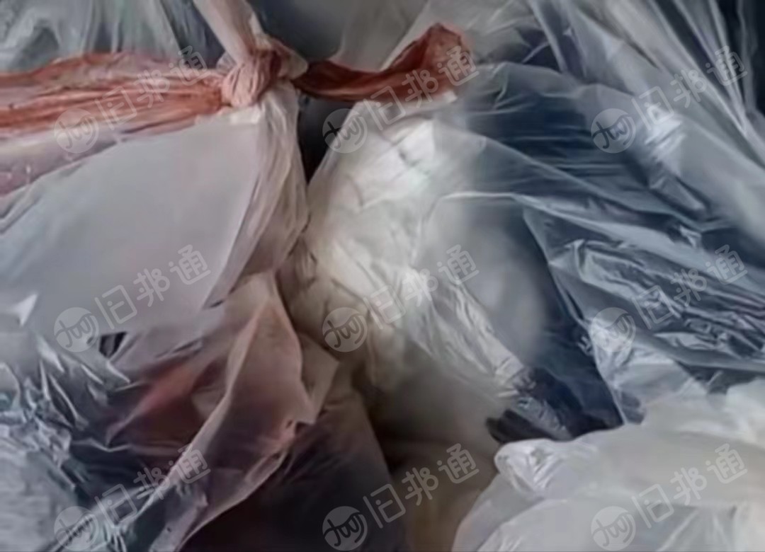山东出售一批大块针织擦机布七八吨!
