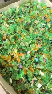 长期出售杂色聚酯片