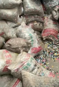 长期出售优质花乙破碎料，工程丙破碎料