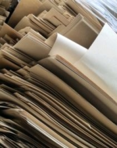 出售电子厂下来的牛皮纸，高温牛皮纸