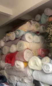 库存薄压棉成卷料一仓库，湖南长沙提货