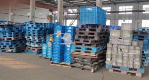 出售废旧托盘，带钢管