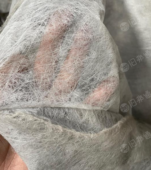 出售白色涤纶短纤布、长纤布、过滤棉布、克重20克-100克 幅宽一米左右