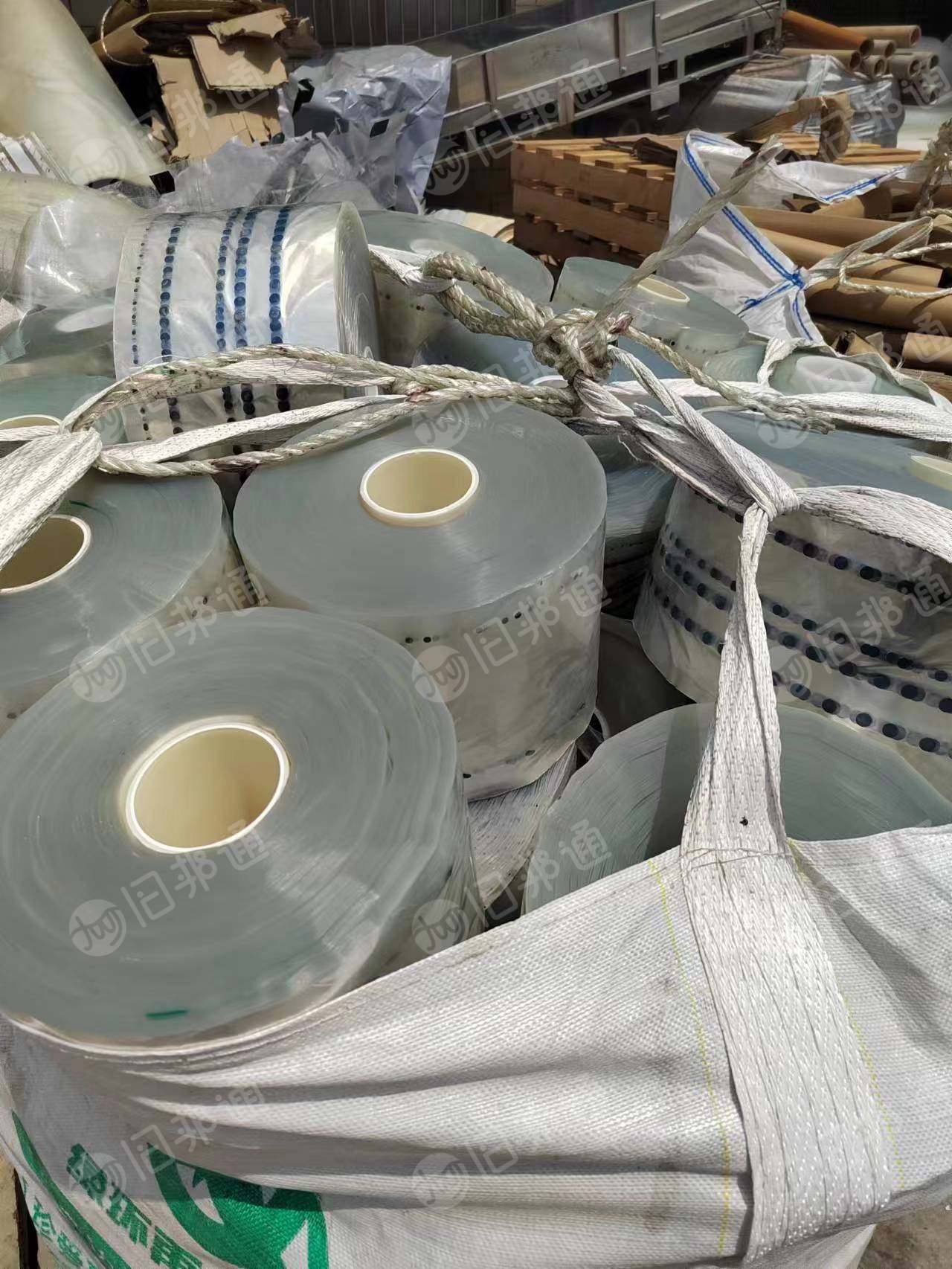 出售轻胶PET卷膜,打绳料,现货20吨