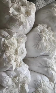 长期出售羊毛衫边角料，白色、花色，毛衣片