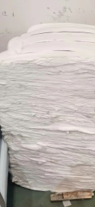 出售白色不锈钢衬纸废料，打包压块料，干净无杂