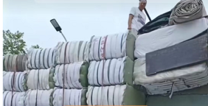 长期出售优质开花棉，被子棉，针刺棉，电热毯原料，土工布原料等