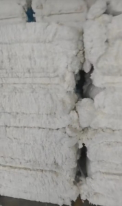 出售纯棉环纺车肚棉，每个月供应500吨