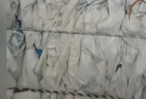 长期出售乳白袋废料，原料袋废料