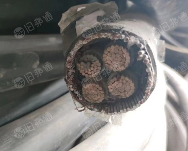回收废电缆线铜线,库存旧积压发电站旧电线,工地工厂废旧电缆拆除