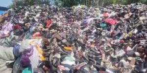 出售可燃烧的鞋帮废料，现货20吨左右