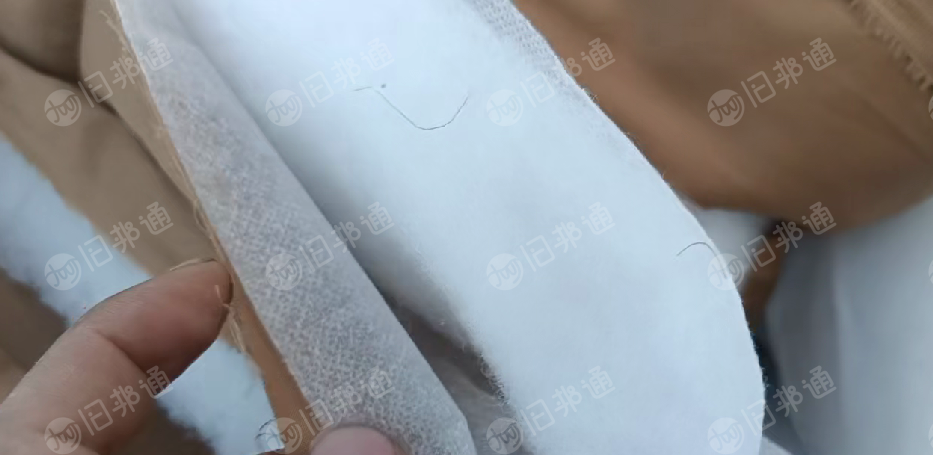 出售边角料两层无纺布一层丝棉一层纯棉布,现货4吨