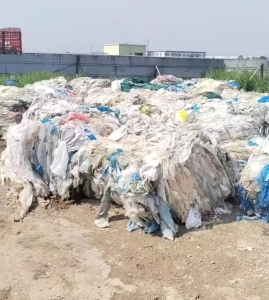 出售冷库厂废旧编织袋，现货40吨