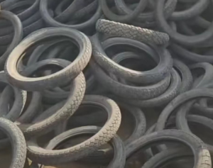 高价收购摩托车轮胎废料