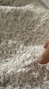 现货出售白色PS吸塑片破碎料25吨