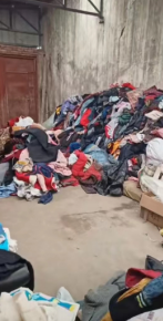 河南许昌长期出售旧衣服统货鞋子包包