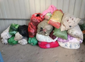 河北沧州长期出售小区下来的旧衣服统货