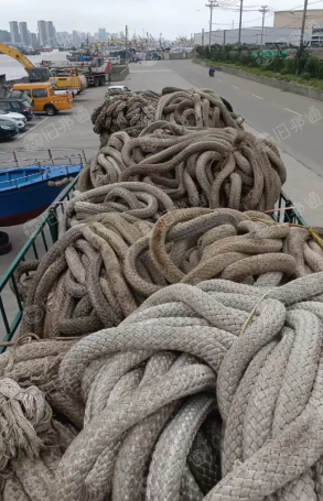 出售二手粗涤纶揽绳,需要的老板来电谈