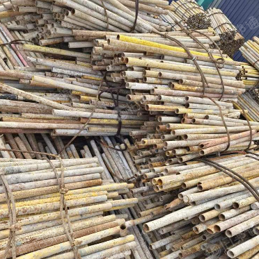 广东大量回收工地建筑钢管，架子管，二手扣件